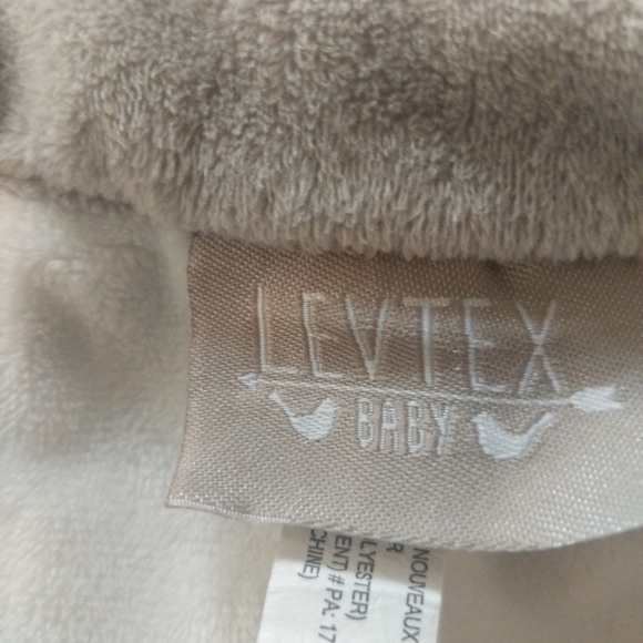 Levtex elephant Toddler Lovie Baby Blanket 11" - Picture 2 of 7